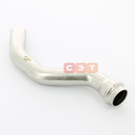Полуобвод-вставка пресс нержавеющий  22 х 22  UniFitt